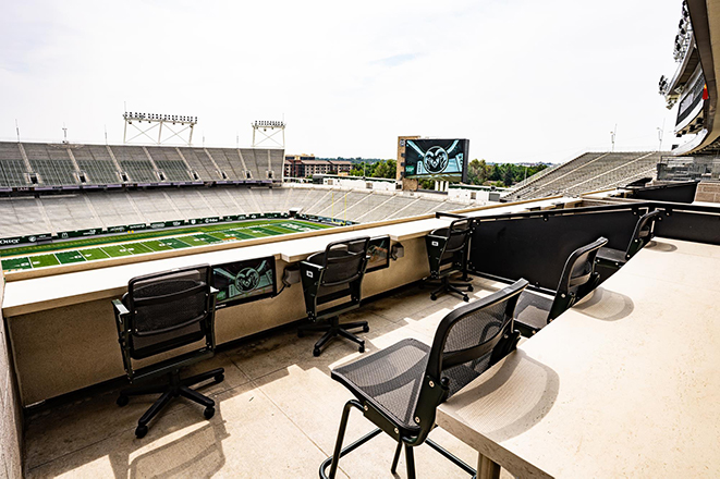 Loge Box - Drums Along the Rockies seating